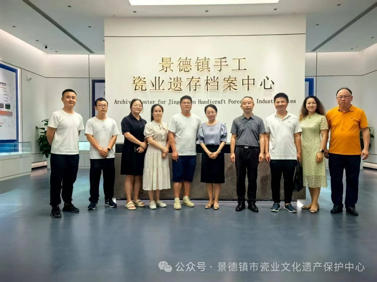 景德镇市档案馆主动上门服务  精准指导助力档案中心建设与遗产保护攻坚
