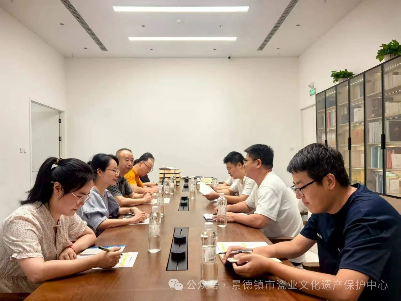 景德镇市档案馆主动上门服务  精准指导助力档案中心建设与遗产保护攻坚
