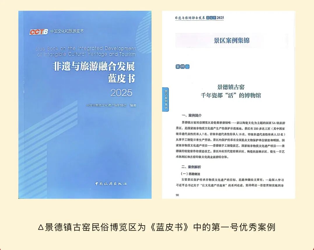 景德镇一地入选《非遗与旅游融合发展蓝皮书2025》优秀案例